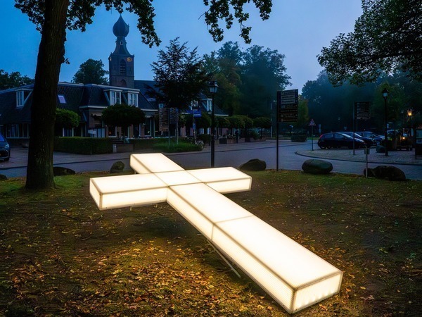 Kruis van The Passion op De Brink in Dwingeloo